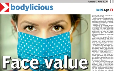 Delhi Age: Face Value – How to Protect Your Skin from Mask Damage