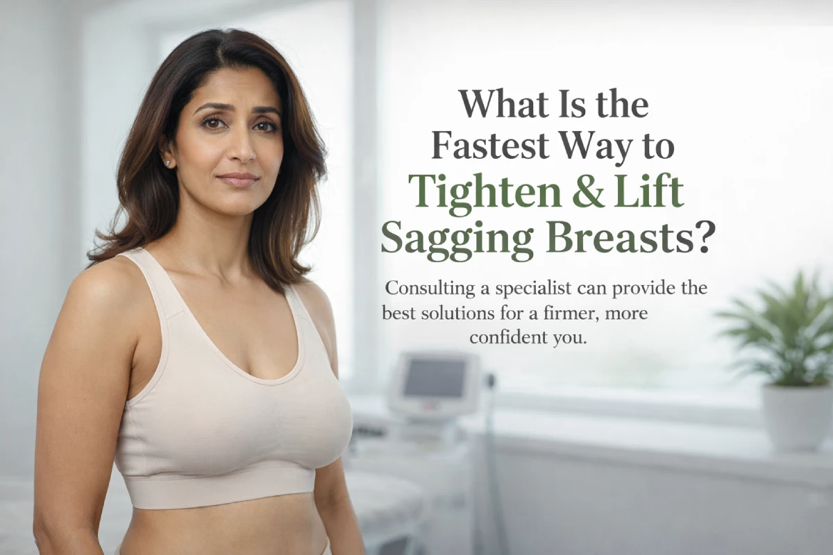 What Is the Fastest Way to Tighten & Lift Sagging Breasts?