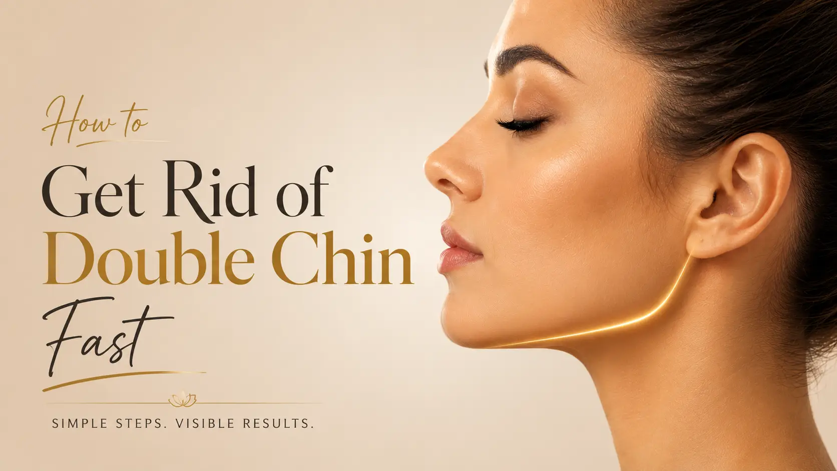 How to Get Rid of Double Chin Fast?