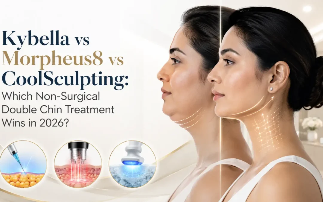 Kybella vs Morpheus8 vs CoolSculpting: Which Non-Surgical Double Chin Treatment Wins in 2026?