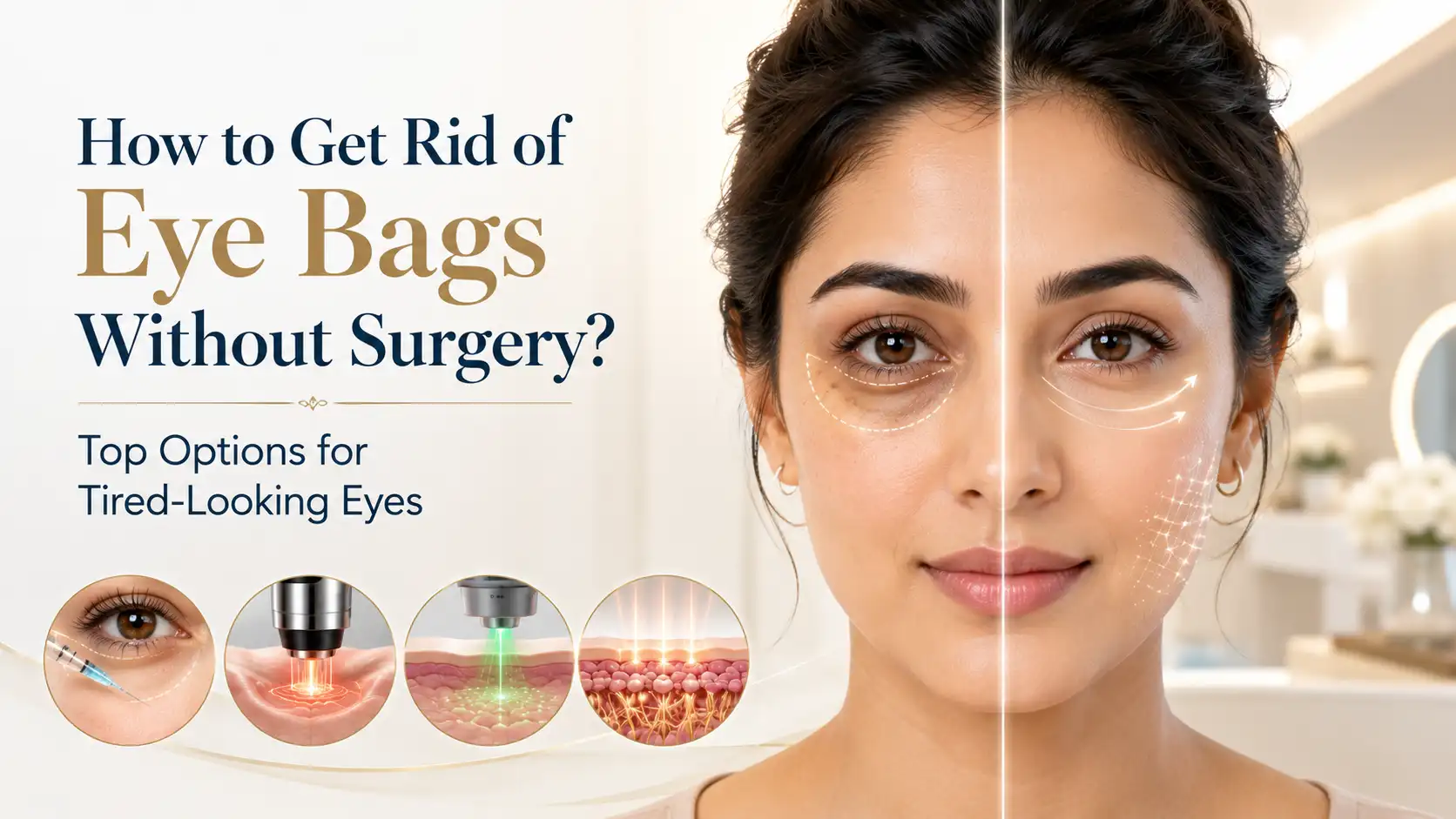 Non-Surgical Treatments for Eye Bags Non-Surgical Treatments for Eye Bags