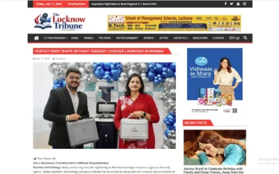 Perfect Body Shape Without Surgery: EvolveX Launched in Mumbai 